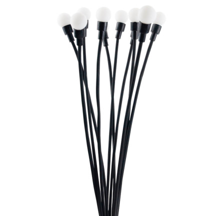 TG71287 SOLÁRNÍ LAMPY SOLÁRNÍ KULIČKY 10 LED 2ks ZAHRADNÍ NÁLEPKY