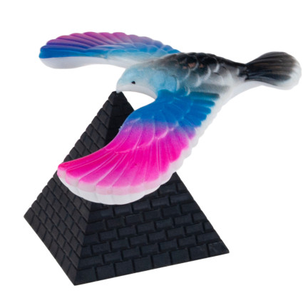 TG71289 MAGICKÁ PYRAMIDA BALANCUJÍCÍ PTÁK ANTIGRAVITAČNÍ BALANČNÍ FIGURKA