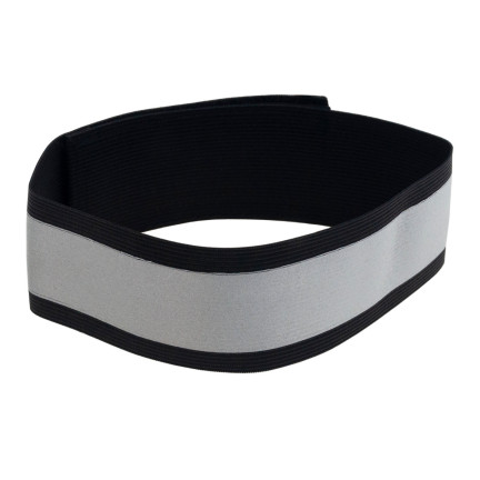 TG71299-3 ČERNÁ REFLEXNÍ BĚŽECKÁ PÁSKA NA RUKU PRO JÍZDNÍ KOLO NA SUCHÝ ZIP BHP