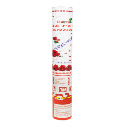 TG71329 KONFETTI ROSE BLÜTENBLÄTTER WEISS SCHIESSEN ROHR FÜR HOCHZEIT ENGAGEMENT VALENTINSTAG HOCHZEIT