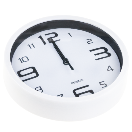 TG71354-1 WANDUHR LESBARER SEKUNDENZEIGER STILVOLL DICK FÜR WOHNZIMMER KÜCHE