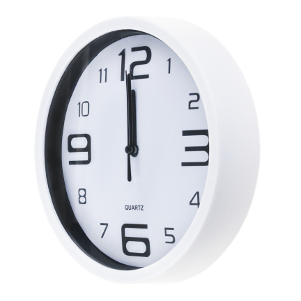TG71354-1 WANDUHR LESBARER SEKUNDENZEIGER STILVOLL DICK FÜR WOHNZIMMER KÜCHE