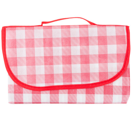 TG71411-3 GROSSE PICKNICK-REISESTRANDDECKE WASSERDICHTE MATTE ROT