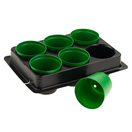 TG71424 PRODUKČNÍ ZÁSOBNÍKY pro výsev sazenic 6ks + paleta
