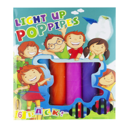 TG71573 RURKA ROZCIĄGAJĄCA LED RURKI ZESTAW 6SZT.