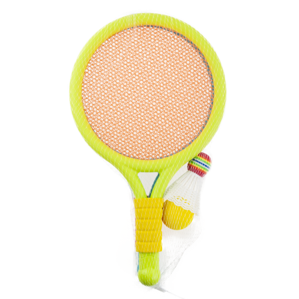 TG71584 Badmintonová sada, míček, barevné rakety, herní sada
