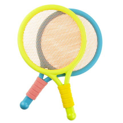TG71584 Badmintonová sada, míček, barevné rakety, herní sada