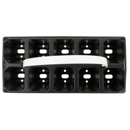 TG71791 multiplates 10 Fächer Aussaat Paletten Produktion Töpfe