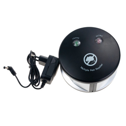 TG72031: Effective ultrasonic rodent repeller for martens, mice, and rats, covering up to 370 m²