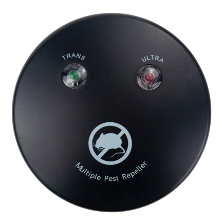 TG72031: Effective ultrasonic rodent repeller for martens, mice, and rats, covering up to 370 m²