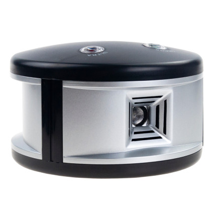 TG72031: Effective ultrasonic rodent repeller for martens, mice, and rats, covering up to 370 m²