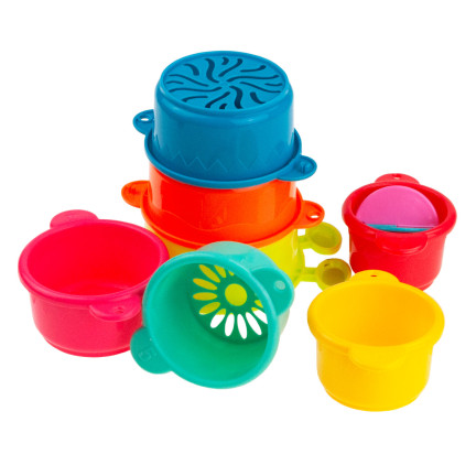 TG72948 PYRAMIDE BECHER SPIELZEUG PUZZLE TURM PYRAMIDE INSEKTEN