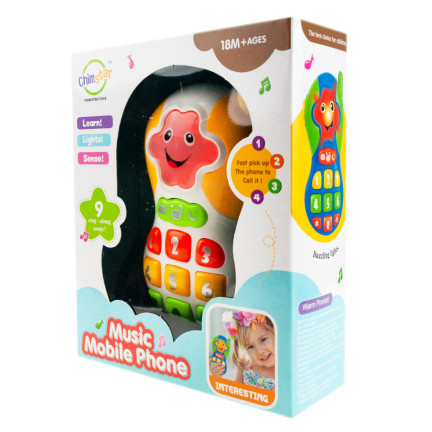 TG72949 INTERAKTIVES MUSIK-TELEFON FÜR KLEINKIND BABY ZU SPIELEN MIT
