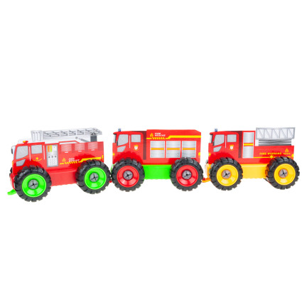 TG72952 BAU FEUERWEHR FAHRZEUG SET 3 FAHRZEUGE 68 EL.
