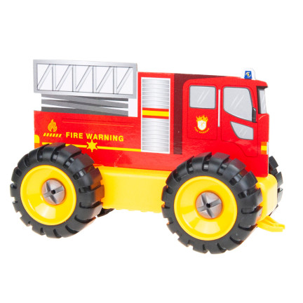 TG72952 BAU FEUERWEHR FAHRZEUG SET 3 FAHRZEUGE 68 EL.