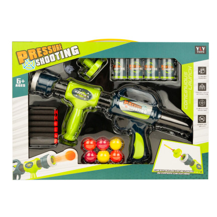 TG72954 PISTOLE PFEILABSCHUSSVORRICHTUNG SCHAUMSTOFFPFEILE + NERF ZUBEHÖR