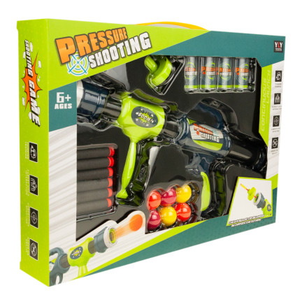 TG72954 PISTOLE PFEILABSCHUSSVORRICHTUNG SCHAUMSTOFFPFEILE + NERF ZUBEHÖR