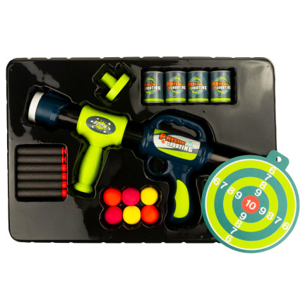 TG72954 PISTOLE PFEILABSCHUSSVORRICHTUNG SCHAUMSTOFFPFEILE + NERF ZUBEHÖR