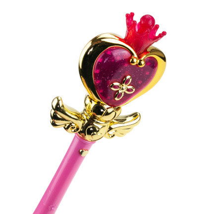 TG72959 GLÜHENDEN MAGISCHEN ROSA ZAUBERSTAB FÜR FEE PRINZESSIN LEUCHTET SPIEL