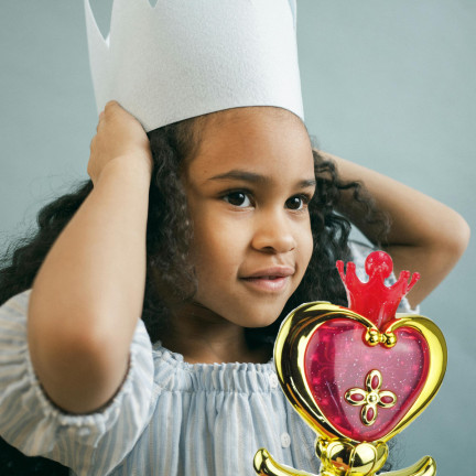 TG72959 GLÜHENDEN MAGISCHEN ROSA ZAUBERSTAB FÜR FEE PRINZESSIN LEUCHTET SPIEL