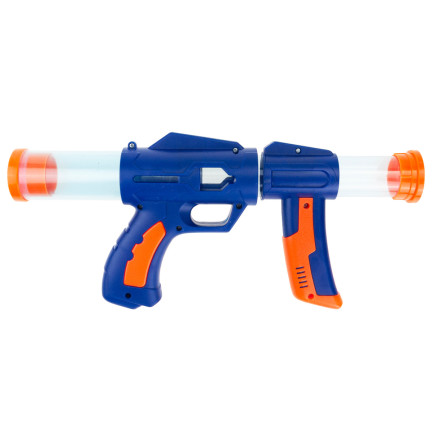 TG72962 SOFTBALL PISTOLE NA ODPALOVÁNÍ PĚNOVÝCH MÍČKŮ SADA 6 MÍČKŮ