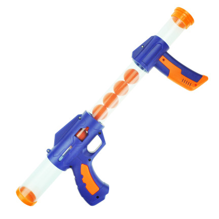 TG72962 SOFTBALL PISTOLE NA ODPALOVÁNÍ PĚNOVÝCH MÍČKŮ SADA 6 MÍČKŮ