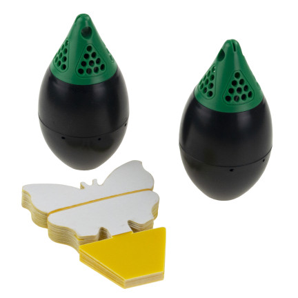 TG72972 MOSKITO FALLE 2PC FRUCHT FLIEGEN BODEN FLIEGEN TOPF LEPS STAND
