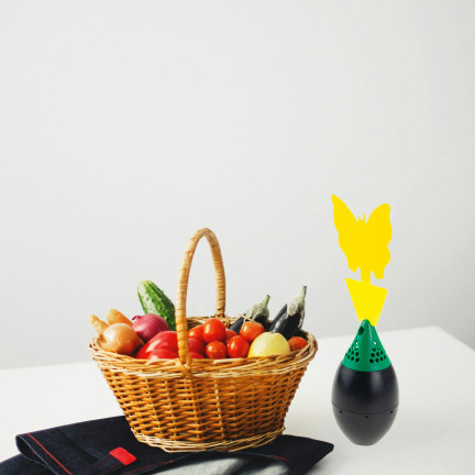 TG72972 MOSKITO FALLE 2PC FRUCHT FLIEGEN BODEN FLIEGEN TOPF LEPS STAND