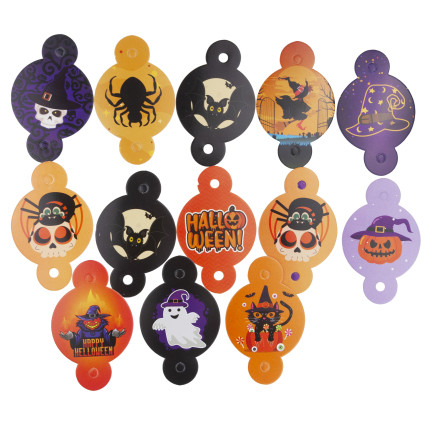 TG73018 PAPÍROVÁ BRČKA S HALLOWEENSKOU DEKORACÍ EKO TRUBICE DUCHOVÉ DÝNĚ NETOPÝR