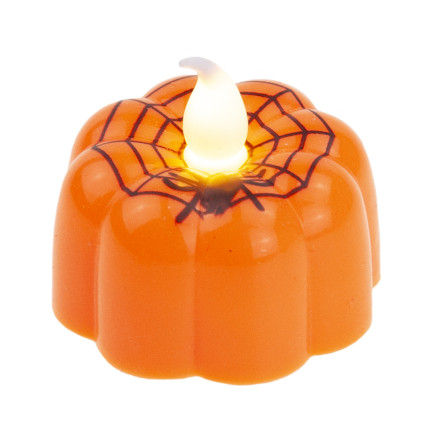 TG73370-1 LED KÜRBIS KERZEN HALLOWEEN LANTERNS DEKORATION SATZ VON 12PCS MIT BATTERIEN