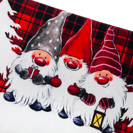 TG73542 VÁNOČNÍ BĚHOUN NA STŮL DEKORATIVNÍ UBRUS S VÁNOČNÍM VZOREM 220X40CM