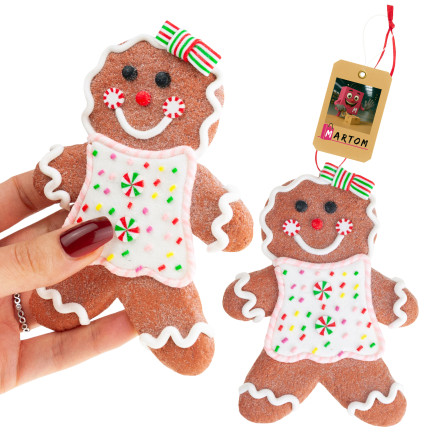 TG73609 PERNÍKOVÝ PŘÍVĚŠEK S CETKOU