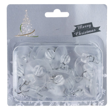 TG73980 TRANSPARENTES WANDHÄNGERSET 20 Stück