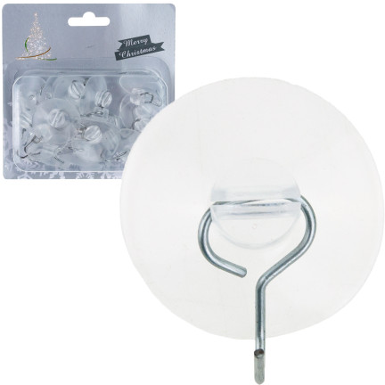TG73980 TRANSPARENTES WANDHÄNGERSET 20 Stück