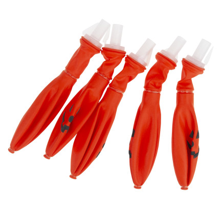 TG74159 HALLOWEEN BALLONS LED 5PC KÜRBISSE LEUCHTENDE ORANGE DEKORATIONEN