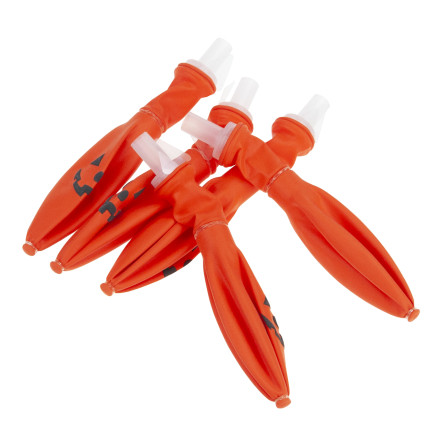 TG74159 HALLOWEEN BALLONS LED 5PC KÜRBISSE LEUCHTENDE ORANGE DEKORATIONEN
