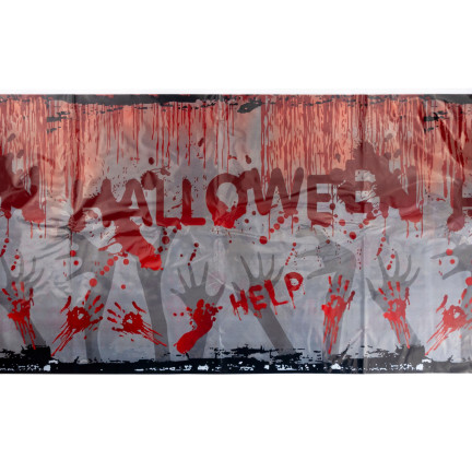 TG74162 GESCHIRR SET HALLOWEEN DEKORATIONEN TISCHDECKE TASSEN TELLER SERVIETTEN