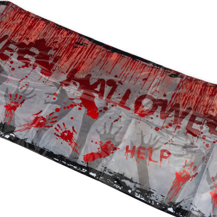 TG74162 GESCHIRR SET HALLOWEEN DEKORATIONEN TISCHDECKE TASSEN TELLER SERVIETTEN