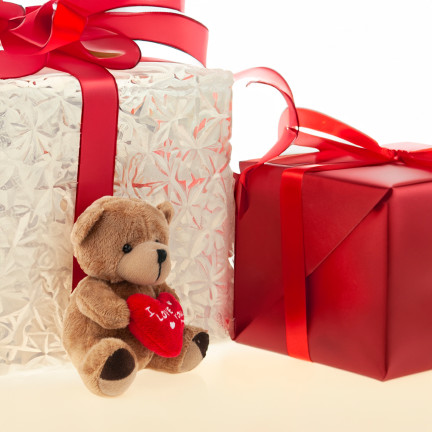 TG75260 BRAUNER TEDDYBÄR FÜR BABY MÄDCHEN HERZ ICH LIEBE DICH TEDDYBÄR