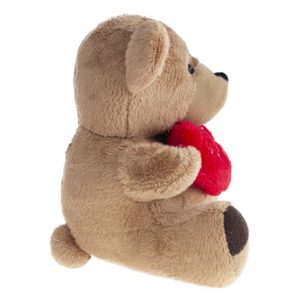 TG75260 BRAUNER TEDDYBÄR FÜR BABY MÄDCHEN HERZ ICH LIEBE DICH TEDDYBÄR