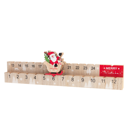 TG75368 Advent calendar, wood, St. Nicholas Day, gift, holidays