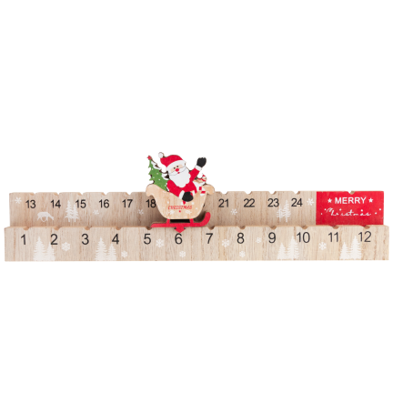 TG75368 Advent calendar, wood, St. Nicholas Day, gift, holidays