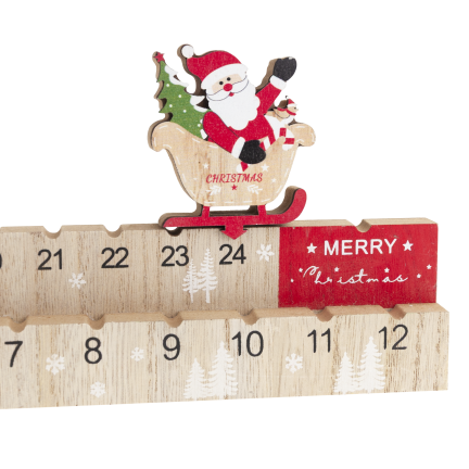 TG75368 Advent calendar, wood, St. Nicholas Day, gift, holidays
