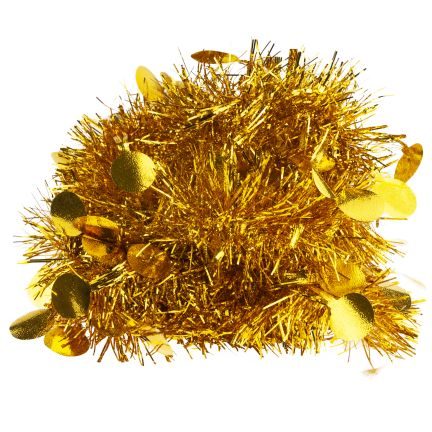 TG76142-2 GOLDEN CHAIRMAN'S CHAIN BAND WITH Christmas DECORATIONS