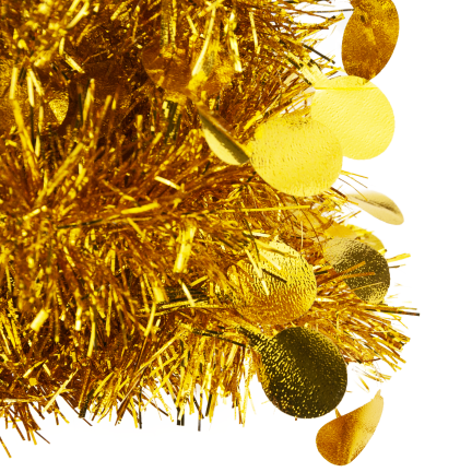 TG76142-2 GOLDEN CHAIRMAN'S CHAIN BAND WITH Christmas DECORATIONS