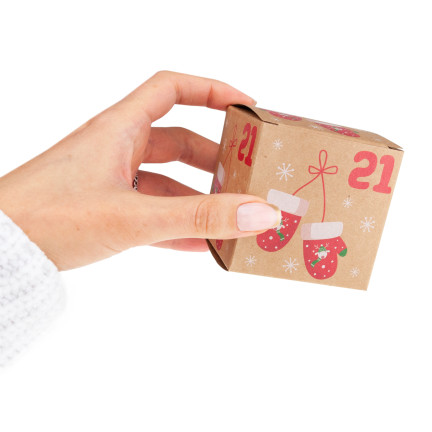 TG76370 ADVENTSKALENDER BOXEN ADVENT URLAUB DIY HAND GEMACHT LEER