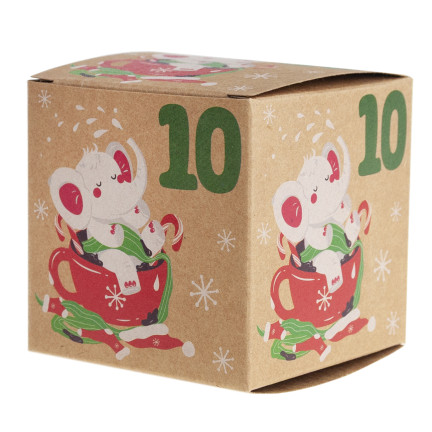 TG76370 ADVENTSKALENDER BOXEN ADVENT URLAUB DIY HAND GEMACHT LEER
