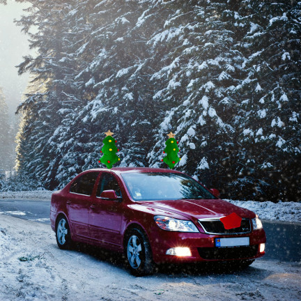 Auto dekoration weihnachtsbaum stern für auto weihnachtsdekoration
