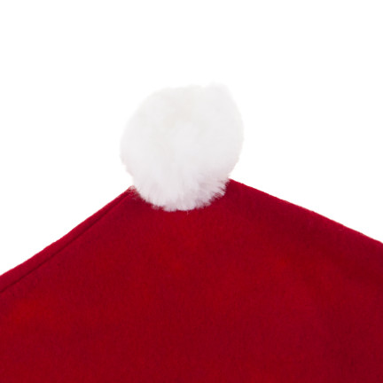 Auto-kopfstütze deckt weihnachtsmann hut 4pcs set