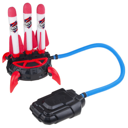 TG77431 SPIELZEUG-RAKETENWERFER SCHAUMSTOFFRAKETE MIT PUMPE FÜR KINDER